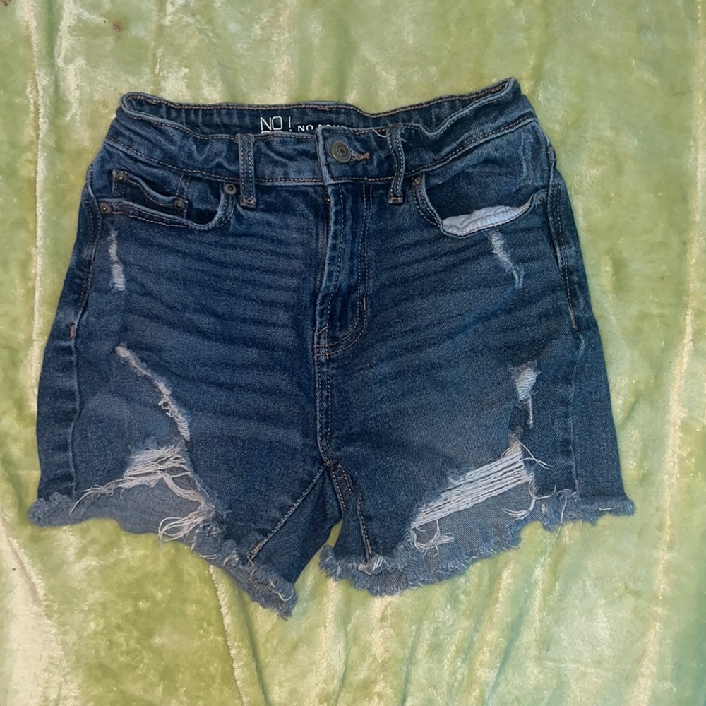 ripped shorts